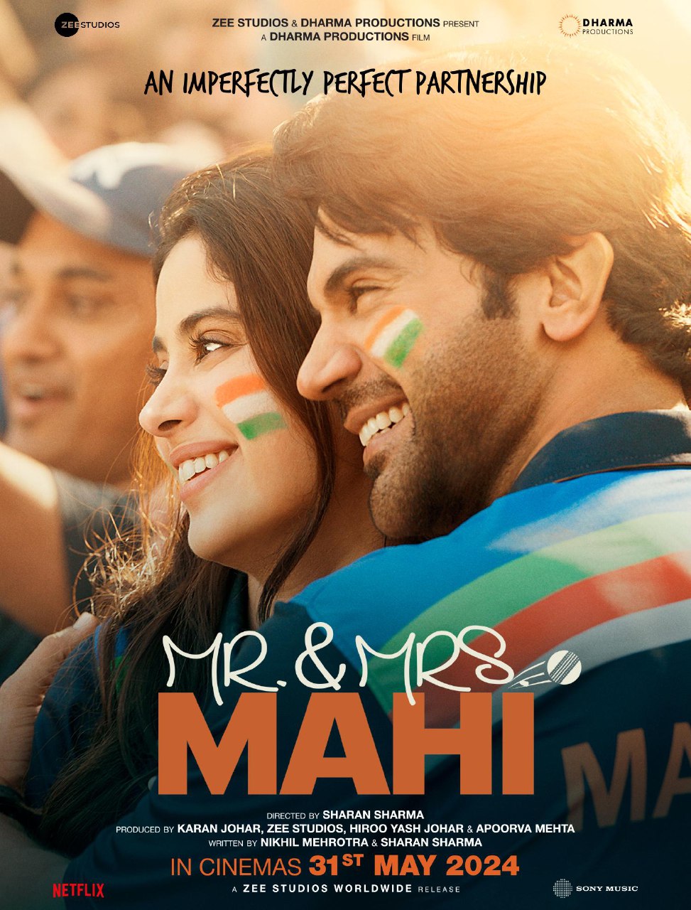 Mr. & Mrs. Mahi (2024) – Bollywood Movie