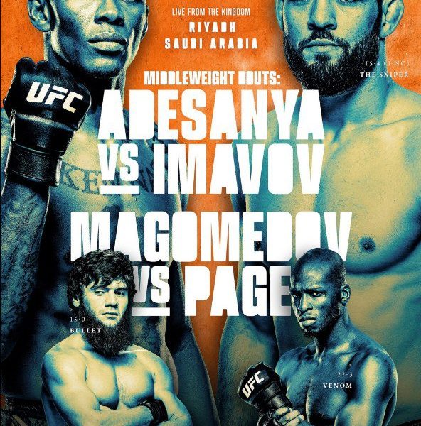 UFC Fight Night 250: Adesanya vs. Imavov