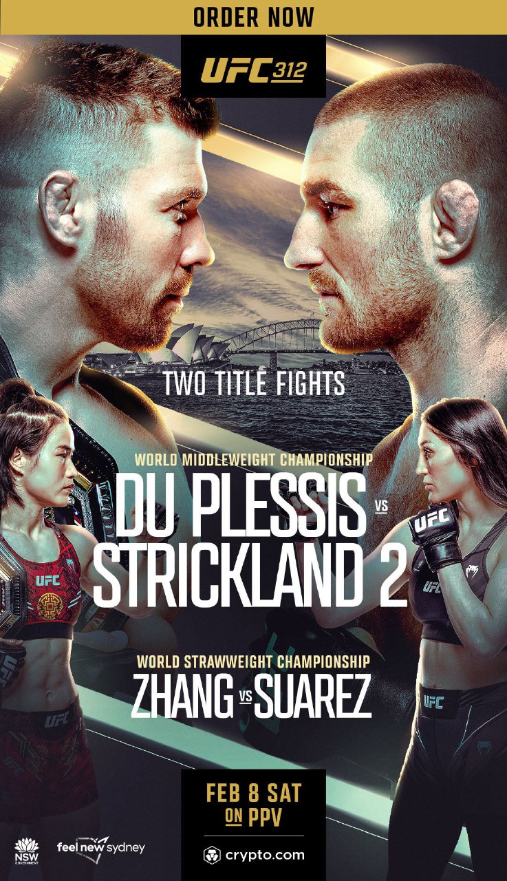 UFC 312: du Plessis vs. Strickland 2 (2025)